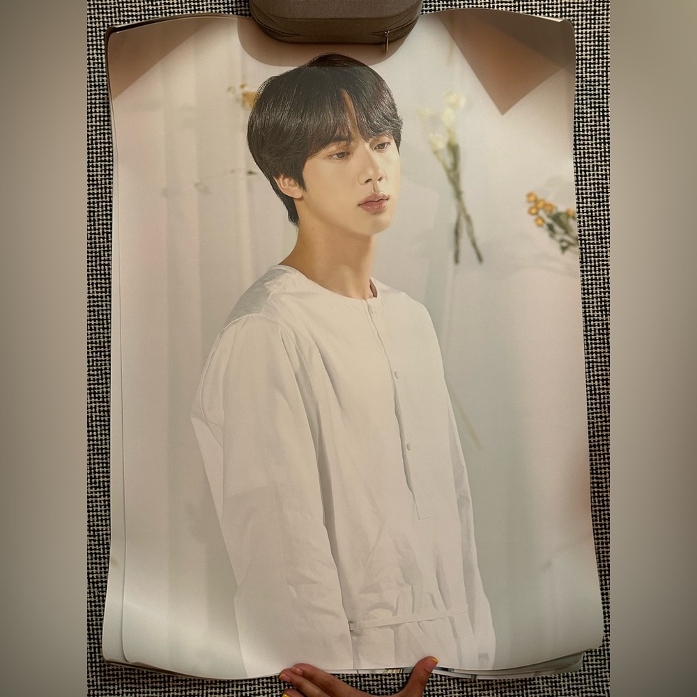 Official BTS Love Yourself Tour 2018 Jin Rolled Poster